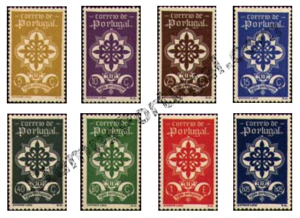 Selos - Afinsa nr 583/590 - Scott nr 579/586 Selos - Afinsa nr 583/590 - Scott nr 579/586