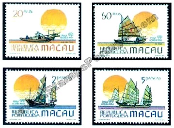 Selos - Macau Afinsa nr 502/505 - Scott nr 500/503 Selos - Macau Afinsa nr 502/505 - Scott nr 500/503