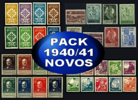 Selos - Pack 1940/41 Novo (Super Desconto) / Pack 1940/41 mint Selos - Pack 1940/41 Novo (Super Desconto) / Pack 1940/41 mint
