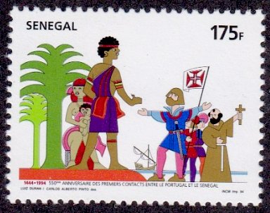 Selos - Afinsa nr - - - - (Senegal-Portugal 1994) Selos - Afinsa nr - - - - (Senegal-Portugal 1994)